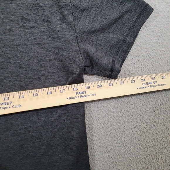 Adidas Shirt Boys Extra Large Gray Logo Graphic Print Tee Sportswear Normcore - Picture 7 of 10